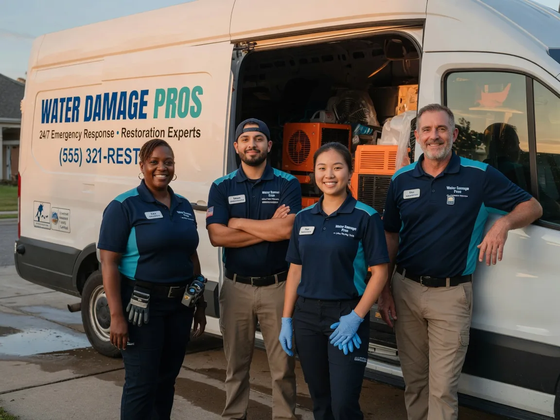 Water Damage Restoration company in Pursglove, WV