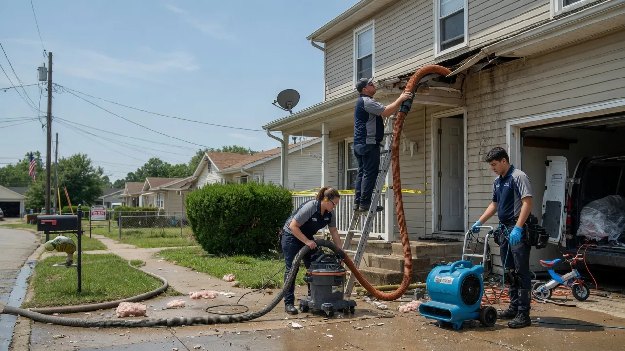Water Damage Restoration in Pursglove, WV near me